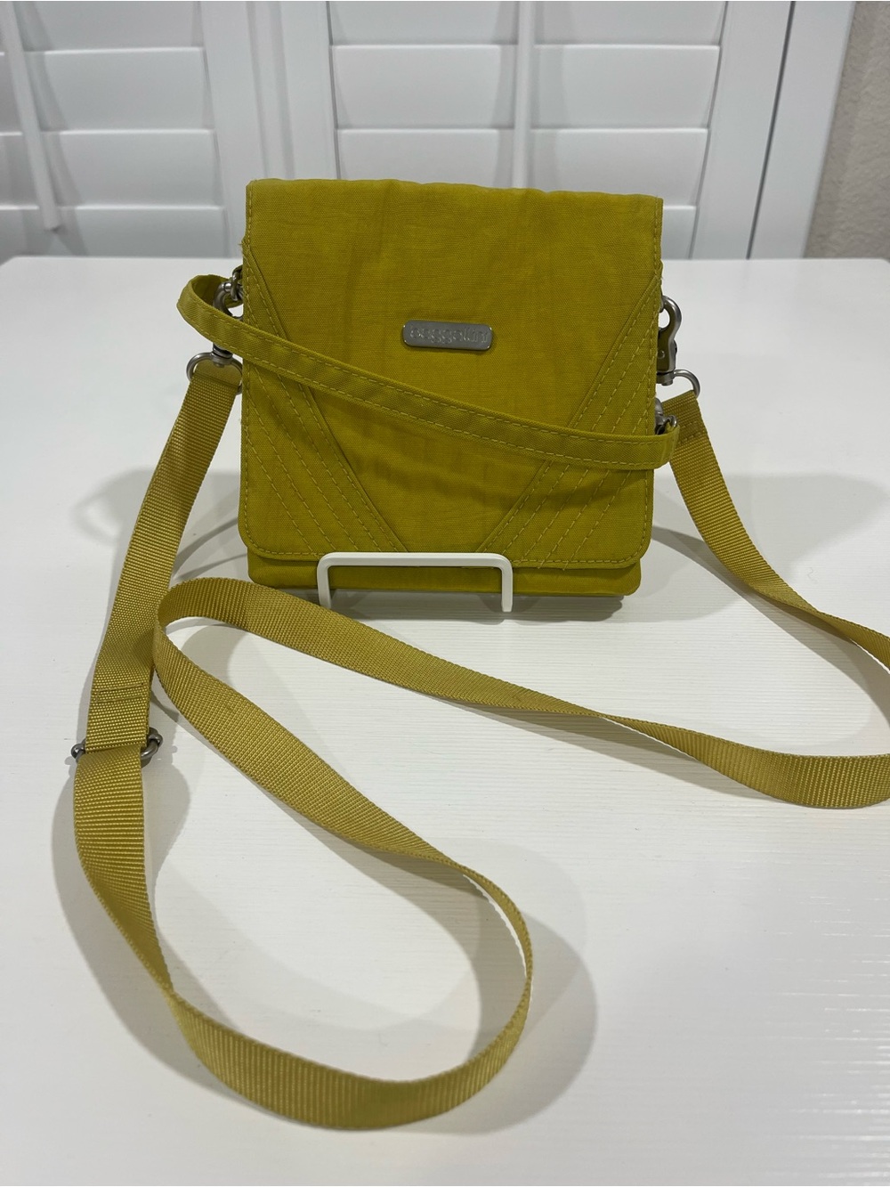 Baggallini Mustard Crossbody Bag - Small Shoulder Purse